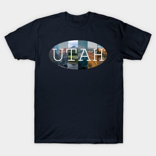 Utah Mountains sticker, face mask, shirt T-Shirt